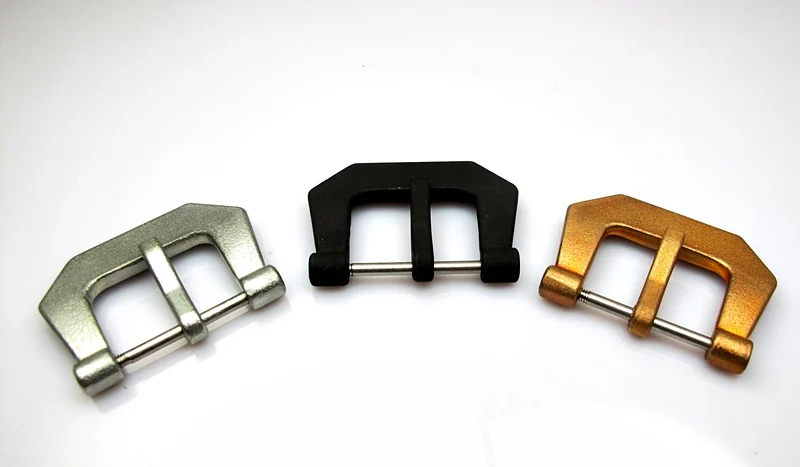 Set of 3 Big Drop Steel Buckle 24mm for Seiko, Panerai, Maranez, Sevenfriday – image 4